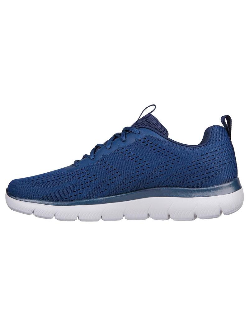 Zapatilla Hombre Skechers Summits Marino
