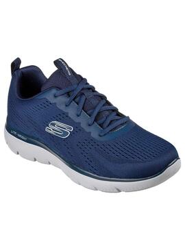 Zapatilla Hombre Skechers Summits Marino