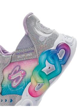 Zapatilla Niña Skechers Infinite Slip-In Multicolo