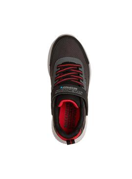 Zapatilla Niño Skechers Bounder2.0 Waterproof Gris
