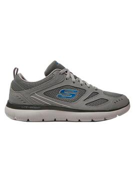 Zapatilla Hombre Skechers Summits South RimGris