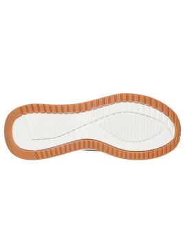Zapatilla Hombre Skechers Bobs Squad 4 Negro/Blanco