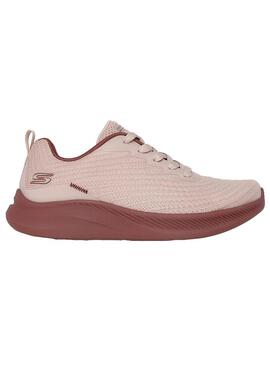 Zapatilla Mujer Skechers Bobs Moda F Marrón