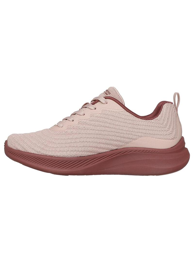 Zapatilla Mujer Skechers Bobs Moda F Marrón