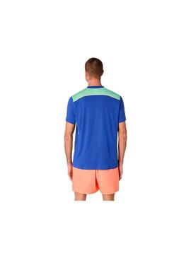Camiseta Hombre Asics Court Padel Azul