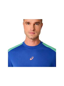 Camiseta Hombre Asics Court Padel Azul
