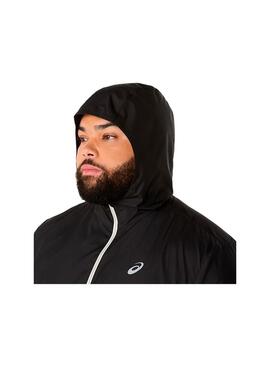 Cortavientos Hombre Asics Icon Jacket Negra