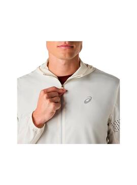 Cortavientos Hombre Asics Icon Jacket Crudo