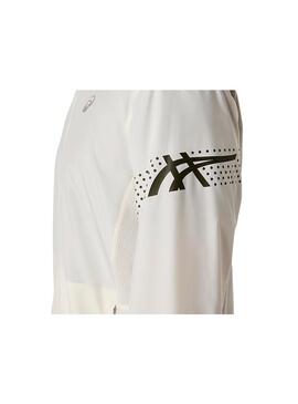 Cortavientos Hombre Asics Icon Jacket Crudo