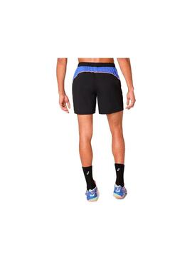 Pantalon corto Hombre Asics Padel Court 7 Negro azul