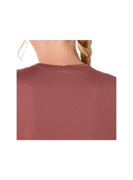 Camiseta Mujer Asics Icon SS Top Granate