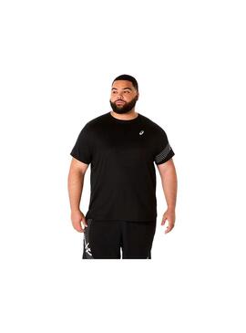 Camiseta Hombre Asics Icon SS Negra