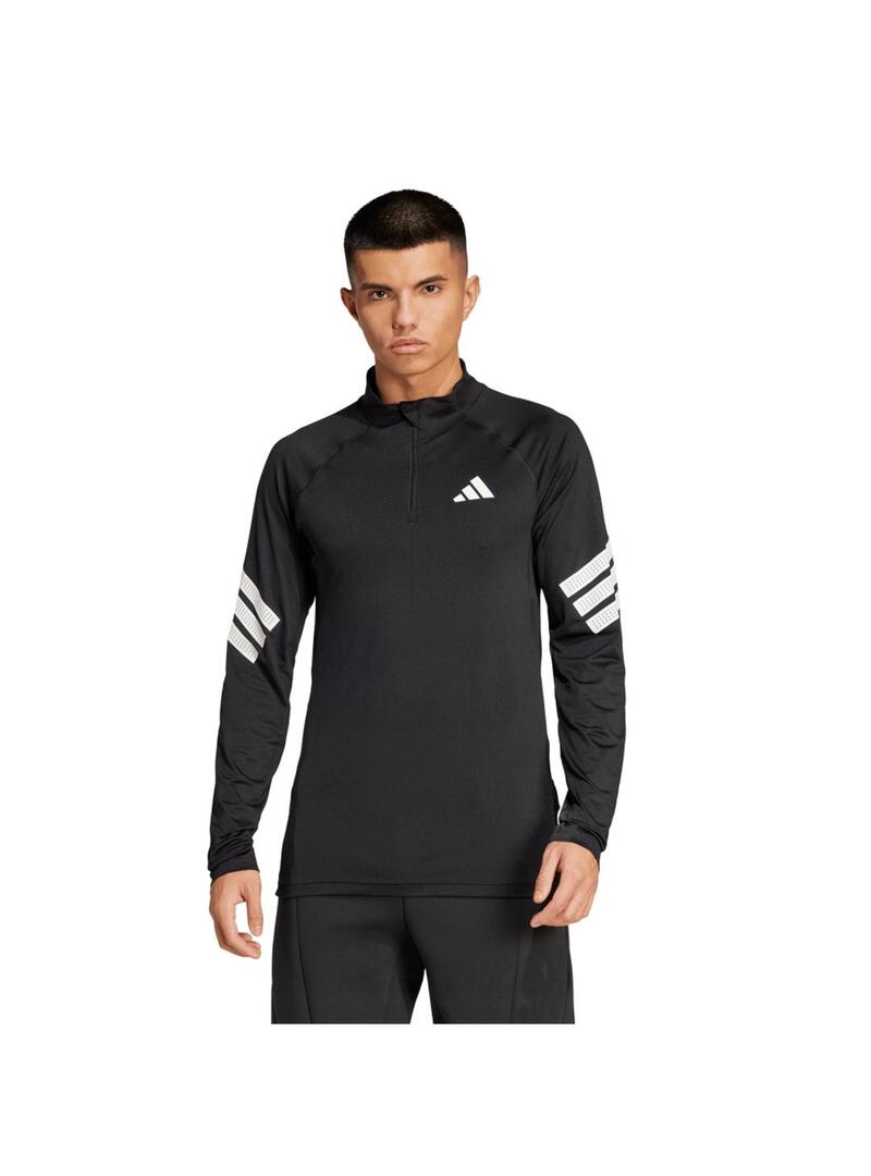 Camiseta M.Larga Hombre adidas Gym  Negro