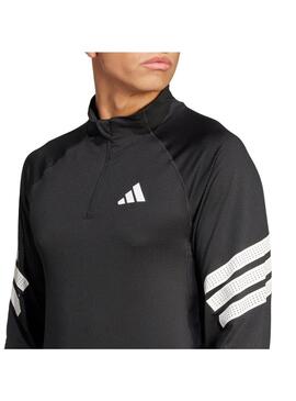 Camiseta M.Larga Hombre adidas Gym  Negro