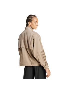 Cortavientos Mujer adidas Hyglm Windb Marrón
