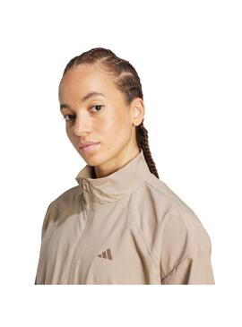 Cortavientos Mujer adidas Hyglm Windb Marrón