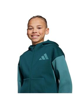 Sudadera Junior adidas Z.N.E. Verde