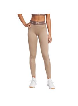 Malla Mujer adidas HYB Rib Marrón