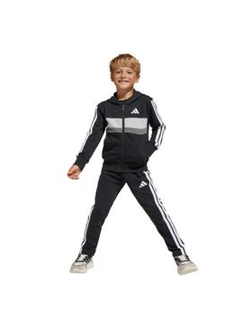 Chándal Junior adidas 3S TIb Negro/Gris