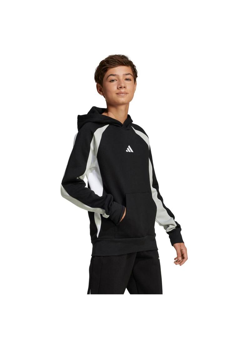 Sudadera Niño/a adidas Cb Fl Negra
