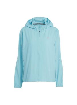 Cortavientos Mujer adidas Run it Celeste