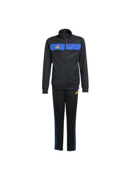 Chandal Junior adidas Tiro ES Negro/Azul