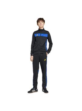 Chandal Junior adidas Tiro ES Negro/Azul