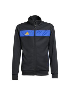 Chandal Junior adidas Tiro ES Negro/Azul