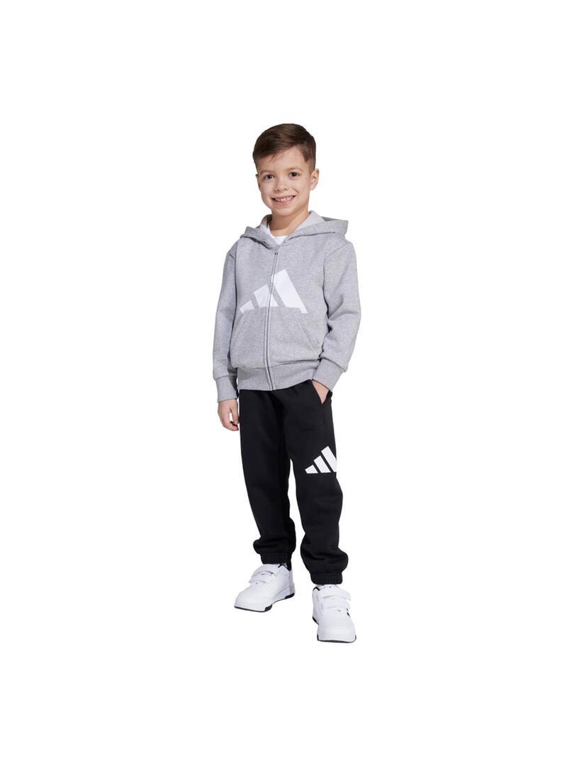 Chandal Baby adidas BL FL Gris/Negro