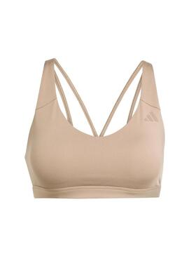 Sujetador Deportivo Mujer adidas All Me Marrón