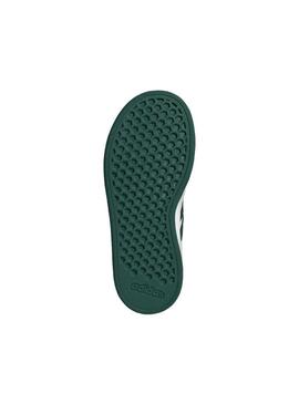 Zapatilla Niño/a adidas Grand Court Beige Verde