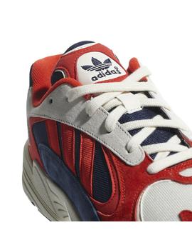 Zapatilla Hombre adidas Yung-1  Roja/ Beige