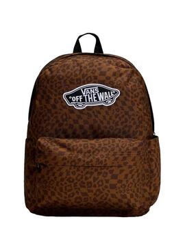 Mochila Unisex Vans Old Skool Leopardo