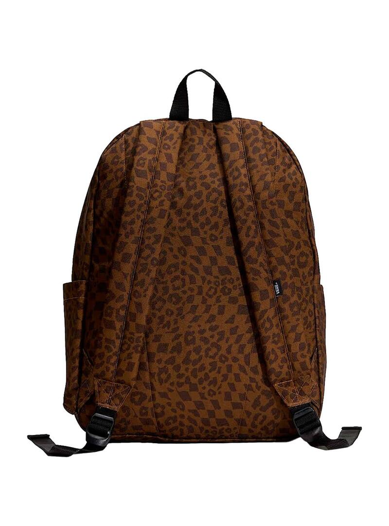 Mochila Unisex Vans Old Skool Leopardo