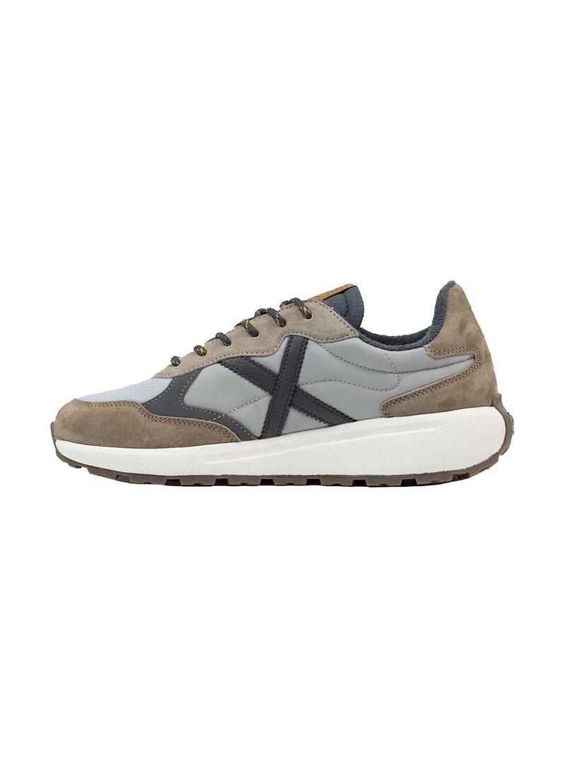 Zapatilla Hombre Munich Babel 09 Gris Gris