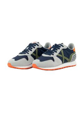 Zapatilla Hombre Munich Massana 583 Azul