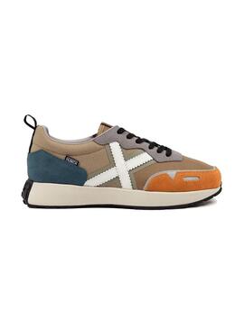 Zapatilla Hombre Munich Xemine 83 Dorada Camel