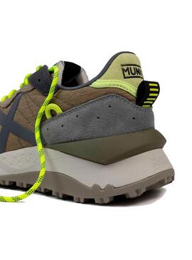 Zapatilla Hombre Munich Shibuya 31 Tostada Fluor