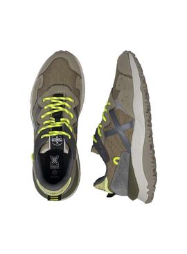 Zapatilla Hombre Munich Shibuya 31 Tostada Fluor
