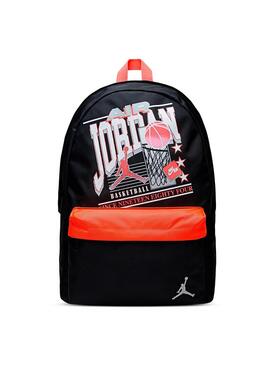 Mochila Unisex Jordan Negro Rojo