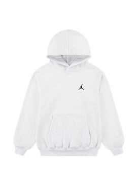 Sudadera Niño/a Jordan Brooklyn Blanca
