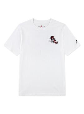 Camiseta Niño/a Nike Jordan Blanca