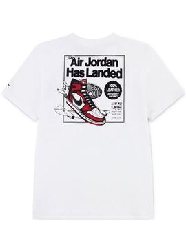 Camiseta Niño/a Nike Jordan Blanca