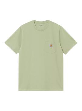 Camiseta Hombre Carhartt WIP Pocket Verde