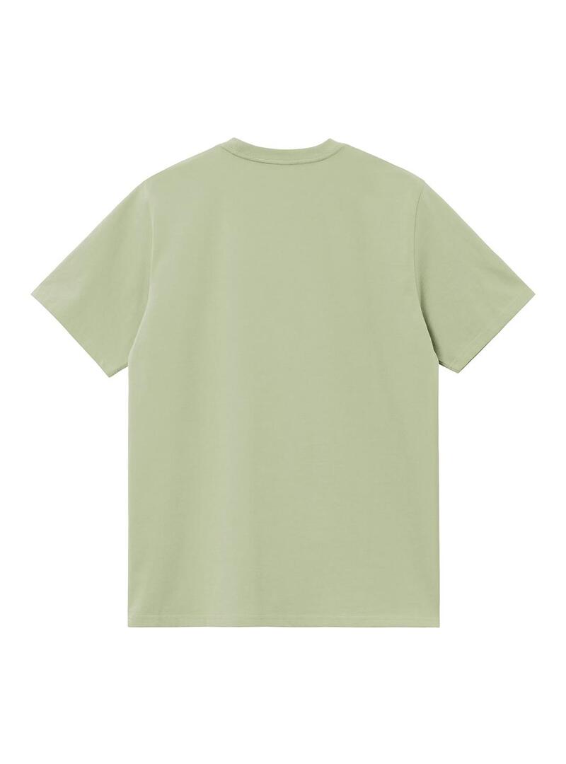 Camiseta Hombre Carhartt WIP Pocket Verde
