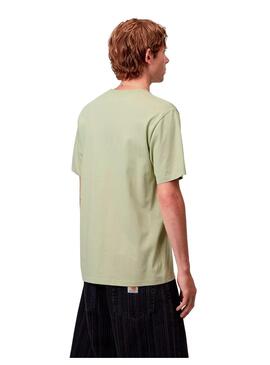 Camiseta Hombre Carhartt WIP Pocket Verde