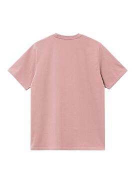 Camiseta Hombre Carhartt WIP Pocket Rosa