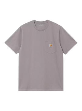 Camiseta Hombre Carhartt WIP Pocket Gris