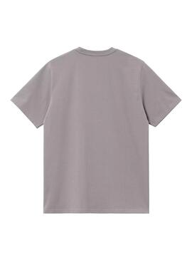 Camiseta Hombre Carhartt WIP Pocket Gris