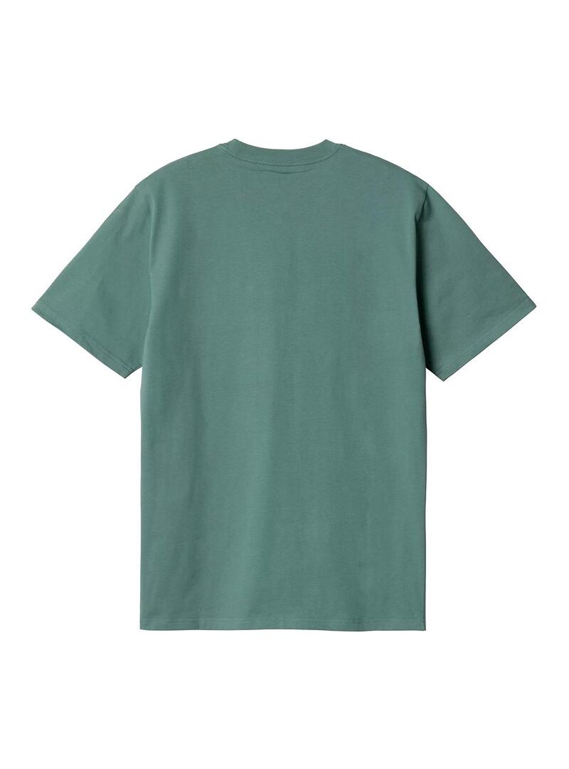 Camiseta Hombre Carhartt WIP Pocket Verde
